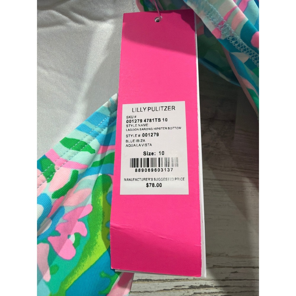 Lilly Pulitzer Tankini Swim Women 8 Top / 10 Bottoms Floral Tropical Resort NWT - Picture 9 of 11